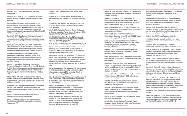 Australian Essential Oil Profiles - Practical and Clinical Guidelines - Image 12